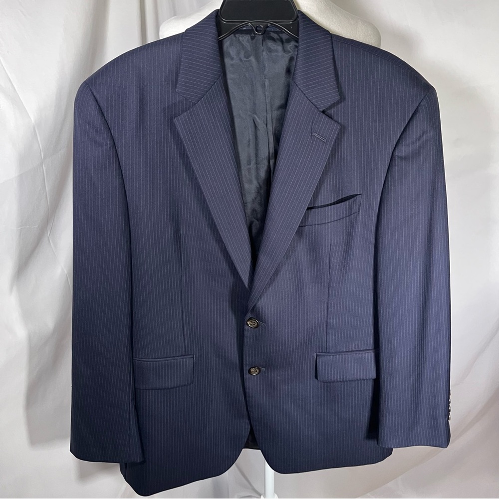 Ralph Lauren Pinstripe Two Button Blazer Size 42S‎